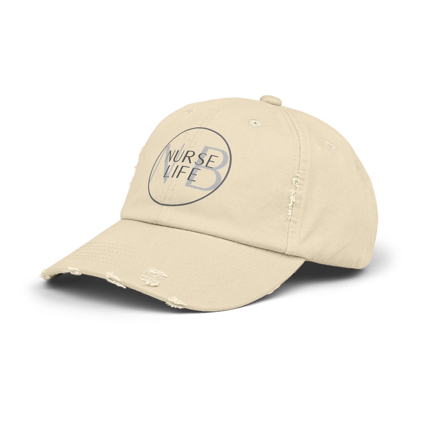 Nurse Life Merch Unisex Distressed Cap