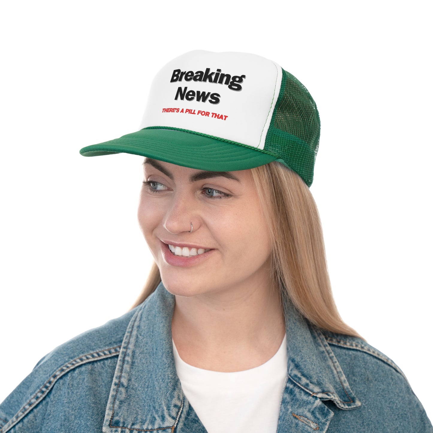 Breaking News Trucker Caps