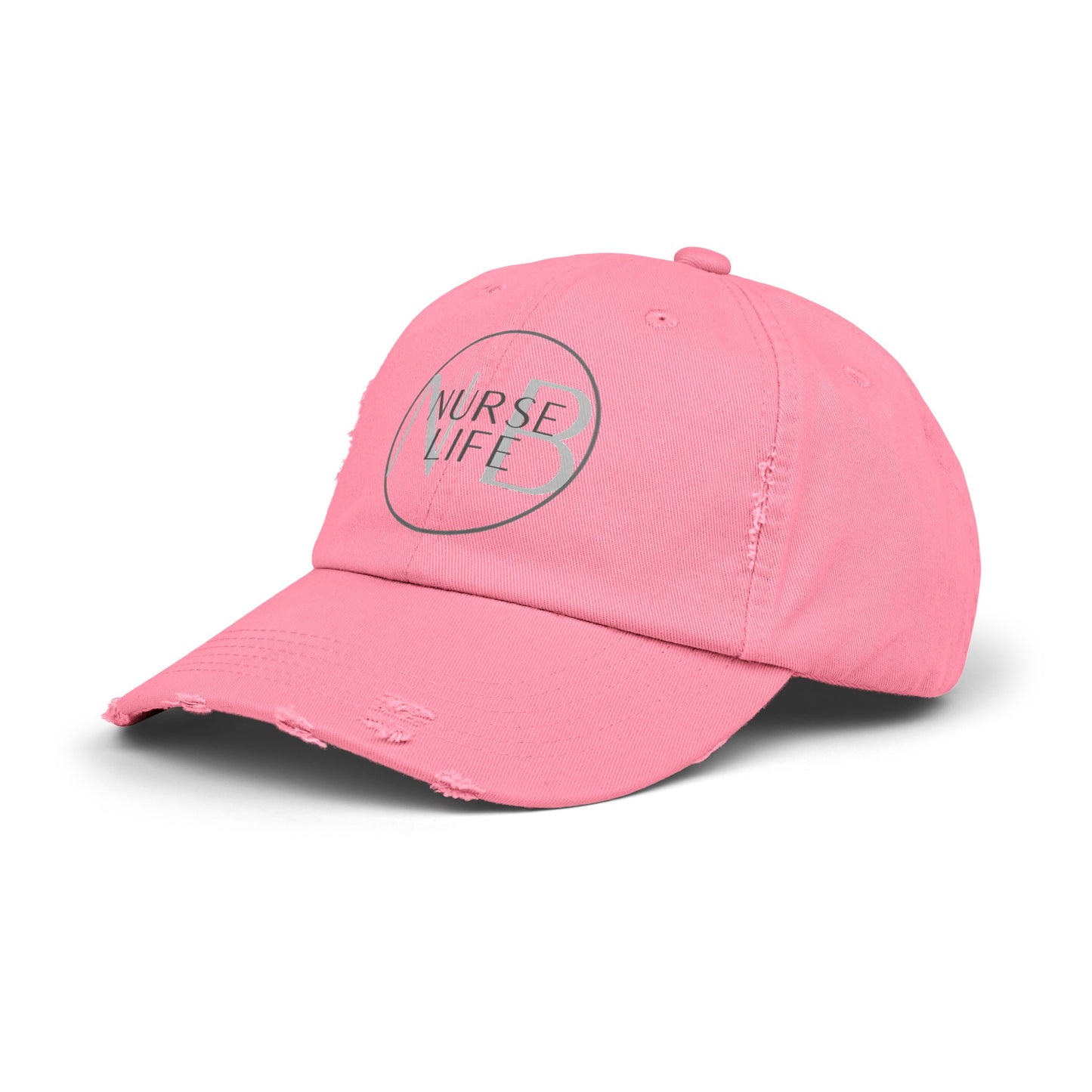 Nurse Life Merch Unisex Distressed Cap