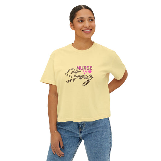 Nurse Strong Boxy Tee