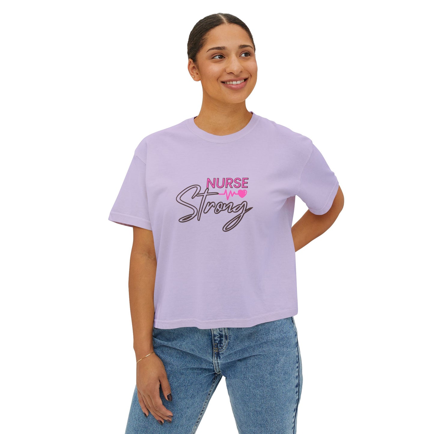 Nurse Strong Boxy Tee