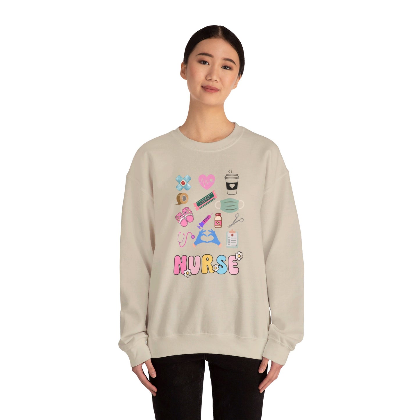 Nurse Essentials, Crewneck Sweatshirt