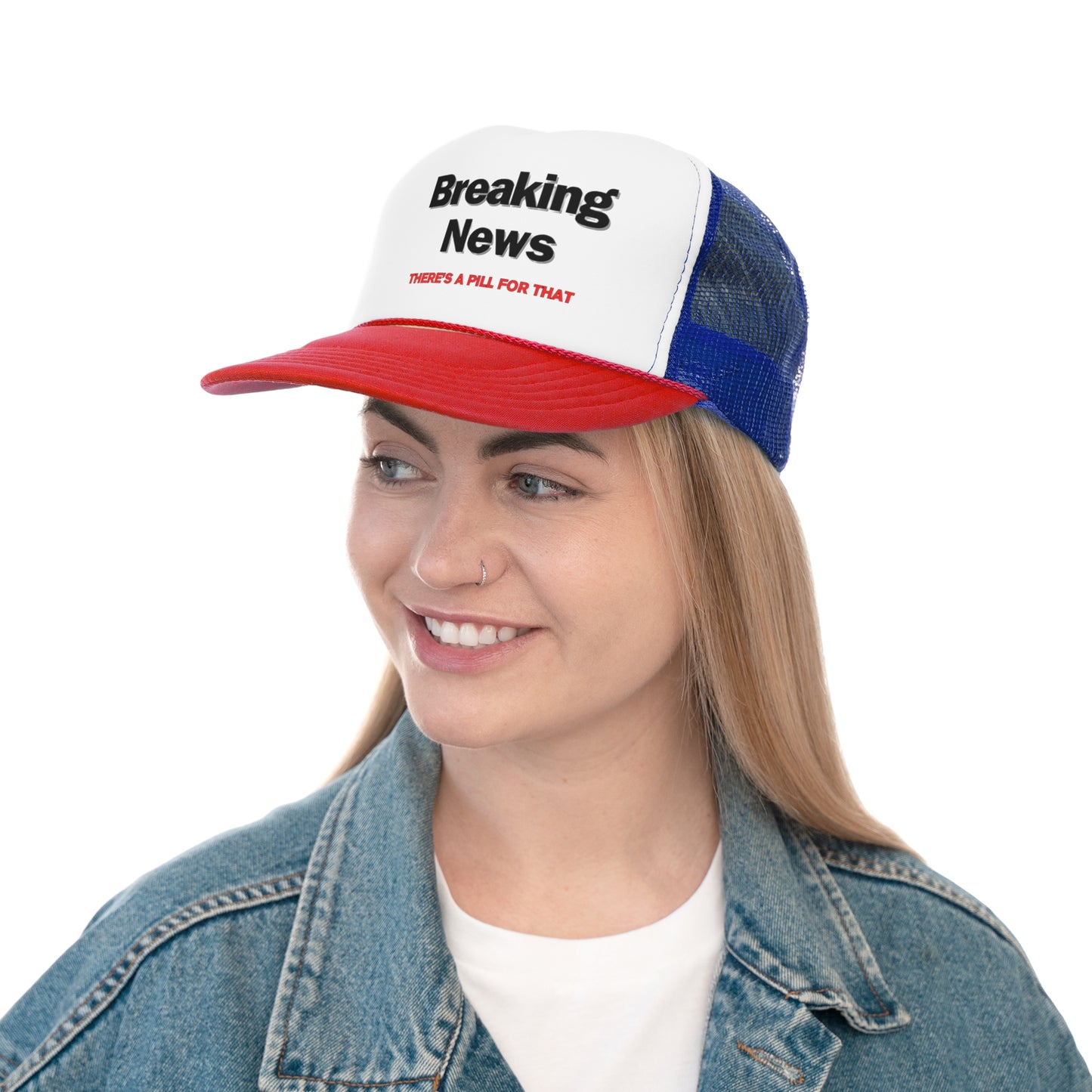 Breaking News Trucker Caps